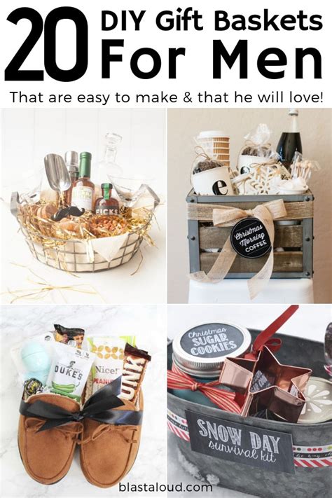 mens gift basket ideas diy